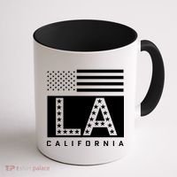 American LA California State Flag Coffee Mug thumb 1