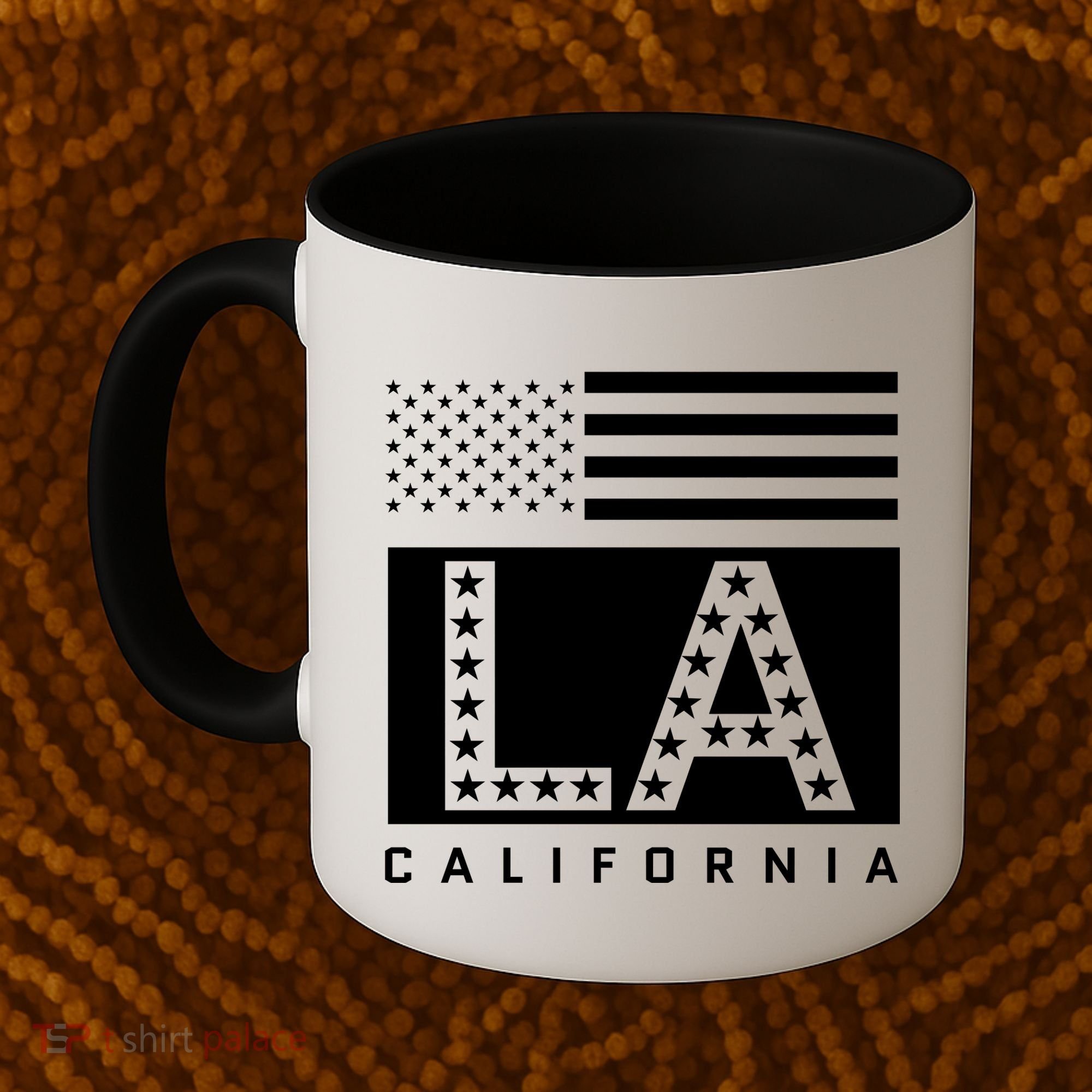 American LA California State Flag Coffee Mug