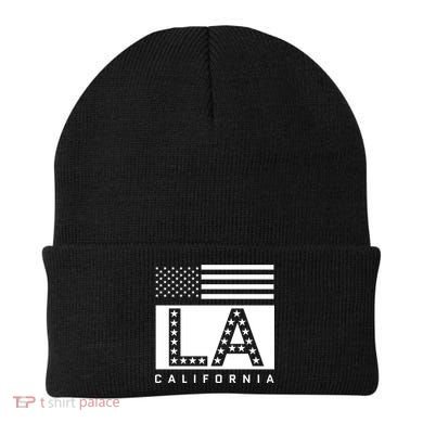 American LA California State Flag Beanie