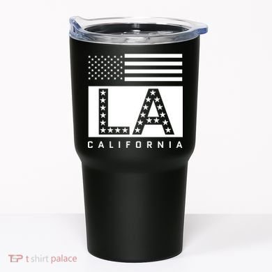 American LA California State Flag Tumbler