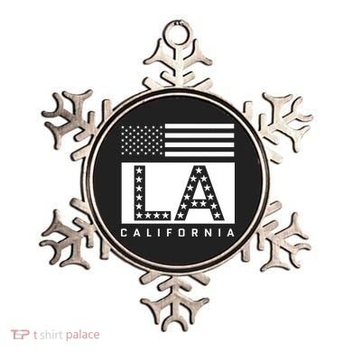 American LA California State Flag Ornament