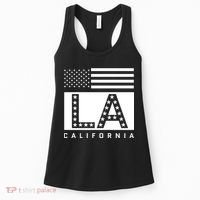 American LA California State Flag Women's Tank Top thumb 0