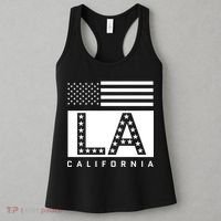 American LA California State Flag Women's Tank Top thumb 3