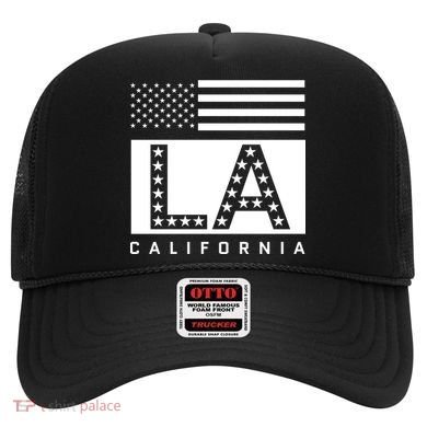 American LA California State Flag Hat