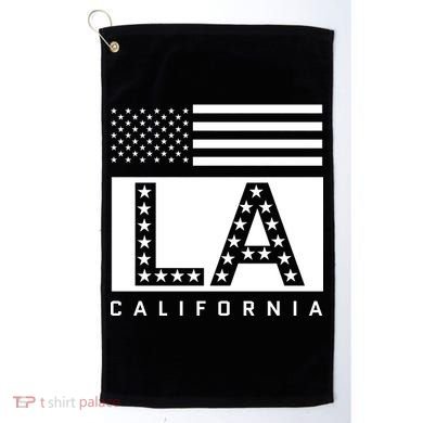 American LA California State Flag Golf Towel