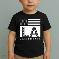 American LA California State Flag Toddler T-Shirt thumb 2