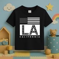 American LA California State Flag Toddler T-Shirt thumb 3