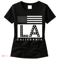 American LA California State Flag Women's T-Shirt thumb 0