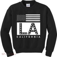 American LA California State Flag Kids Sweatshirt thumb 0