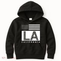 American LA California State Flag Kids Hoodie thumb 0
