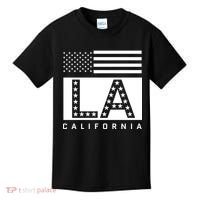 American LA California State Flag Kids T-Shirt thumb 0
