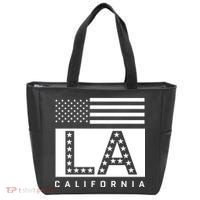 American LA California State Flag Tote Bag thumb 0