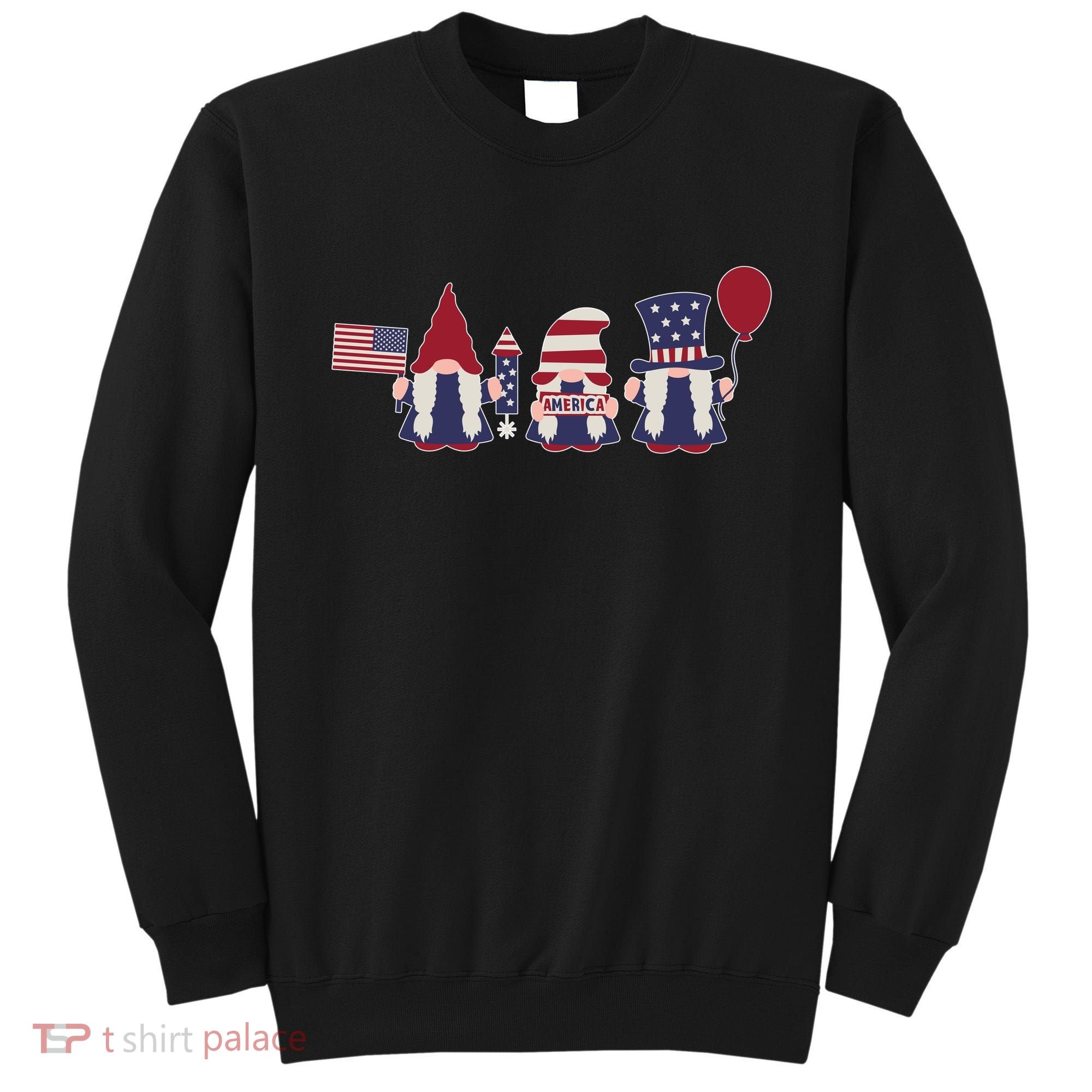 American Lawn Gnomes USA Go America Sweatshirt