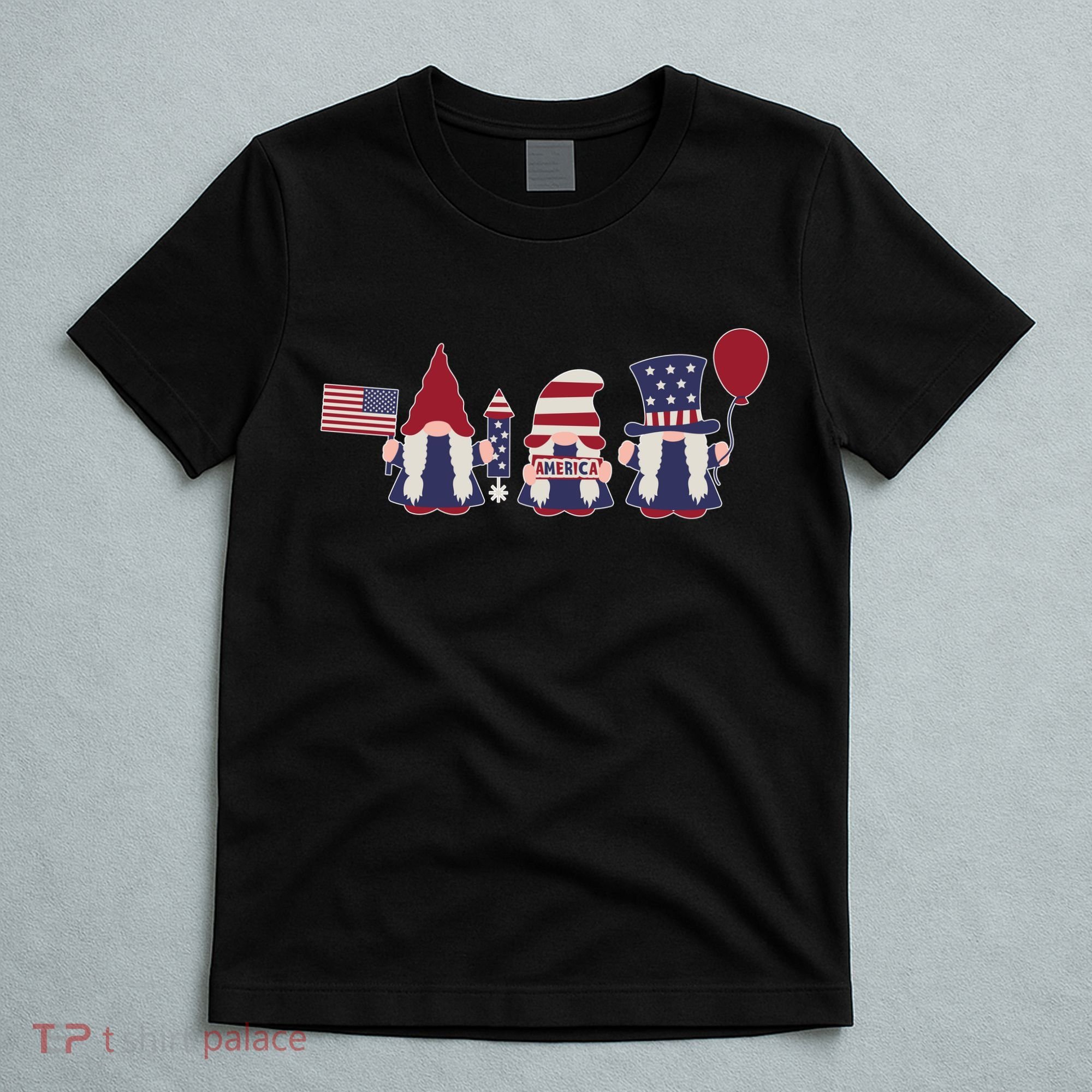 American Lawn Gnomes USA Go America T-Shirt