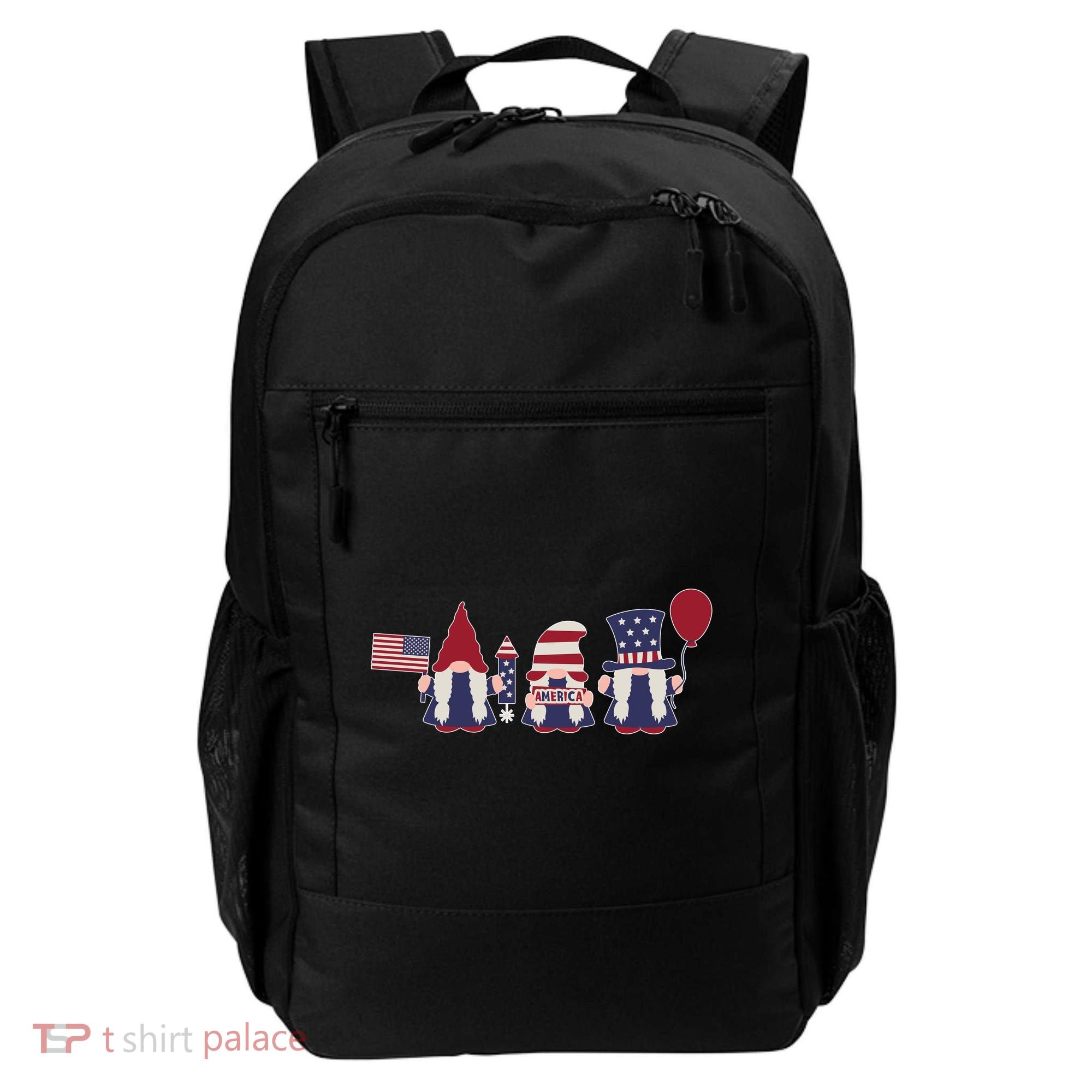 American Lawn Gnomes USA Go America Backpack