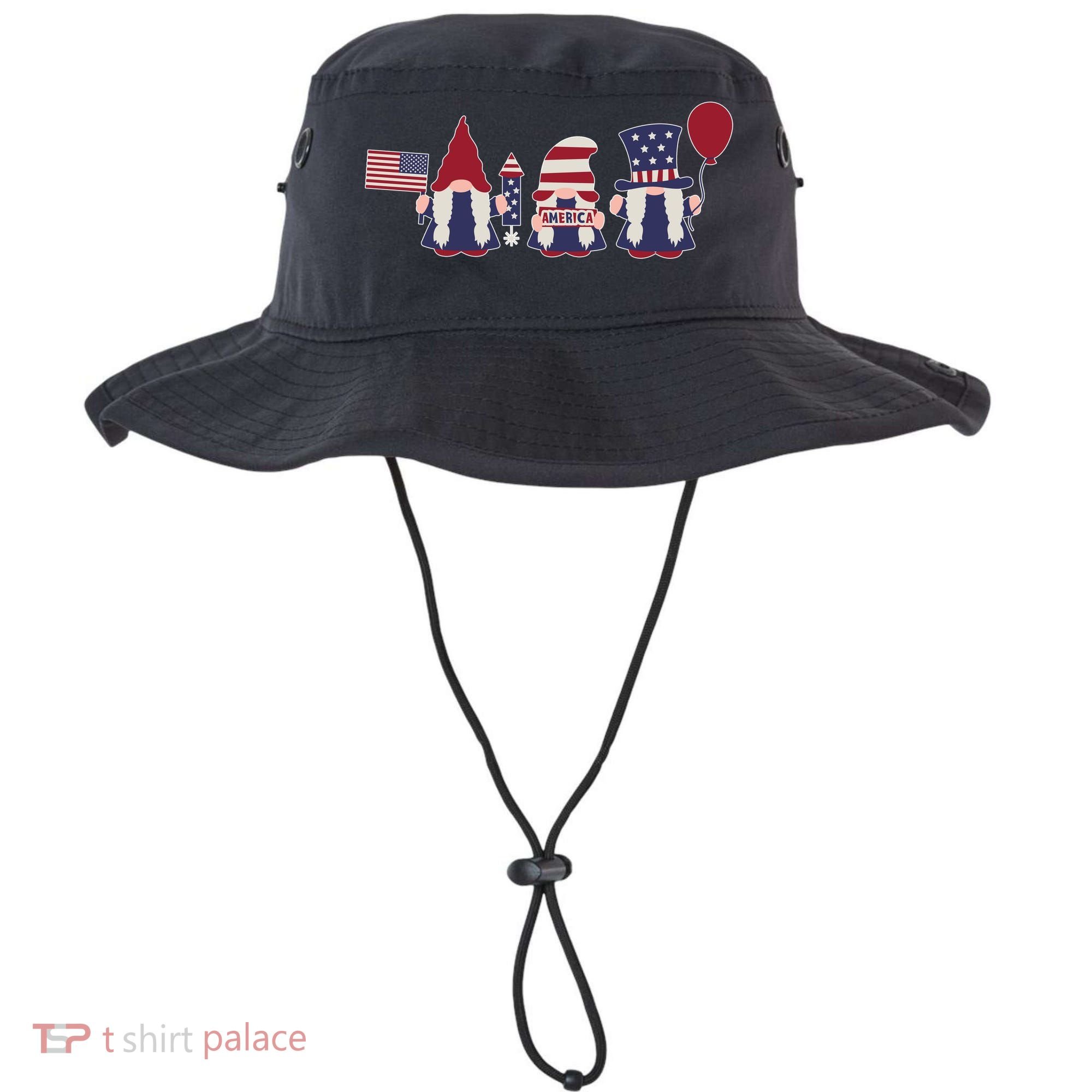 American Lawn Gnomes USA Go America Bucket Hat
