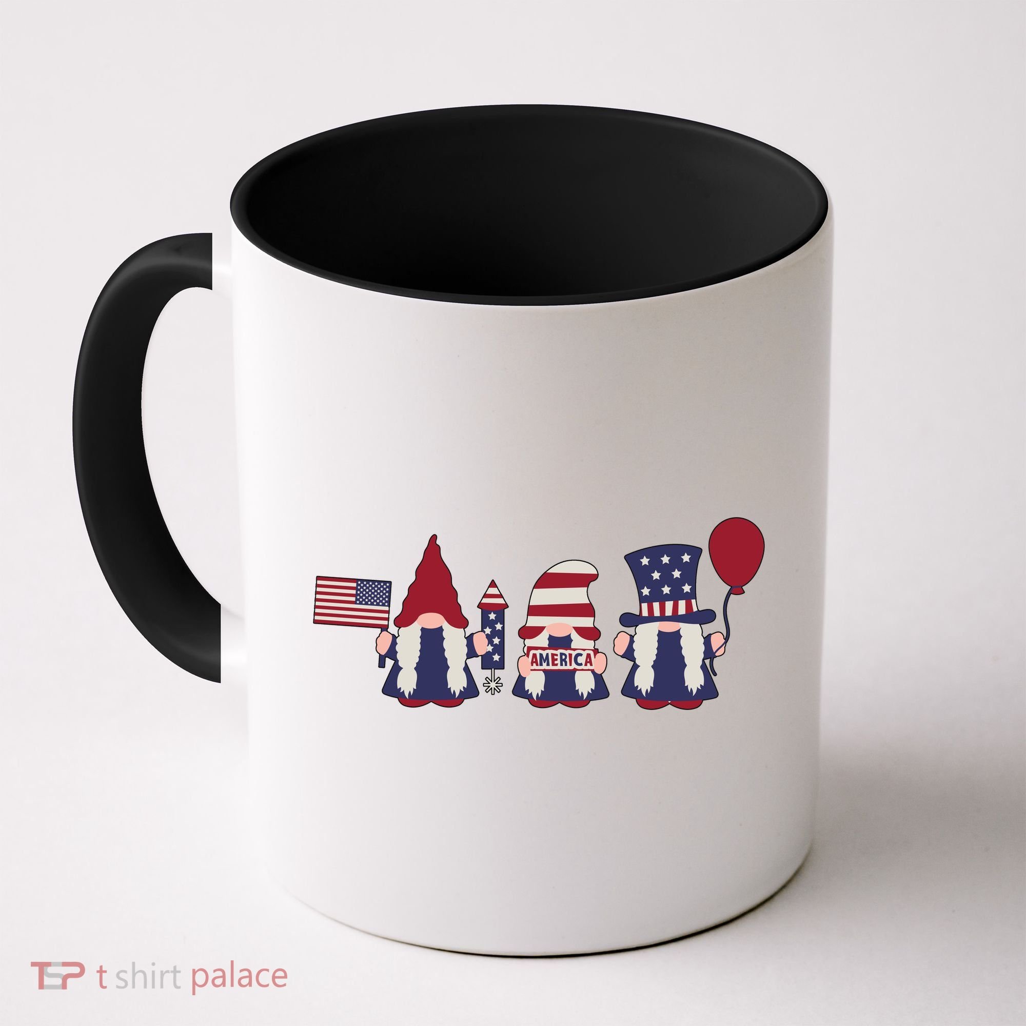 American Lawn Gnomes USA Go America Coffee Mug