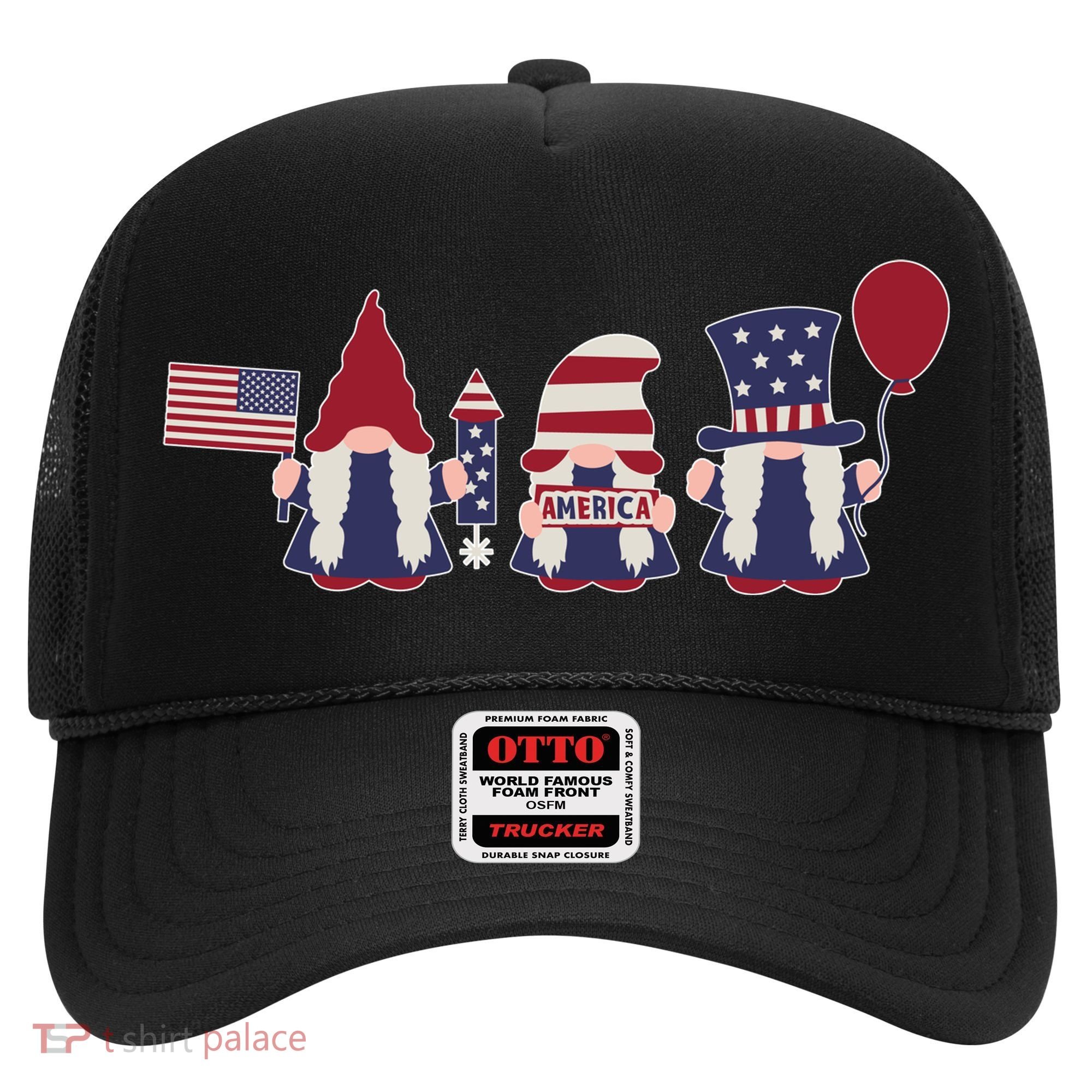 American Lawn Gnomes USA Go America Hat