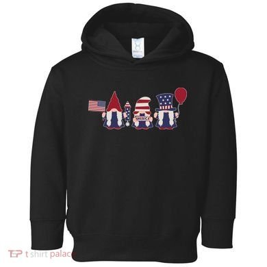 American Lawn Gnomes USA Go America Toddler Hoodie