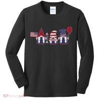 American Lawn Gnomes USA Go America Kids Long Sleeve Shirt thumb 0