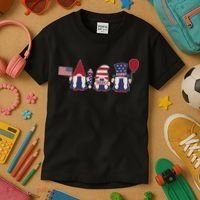 American Lawn Gnomes USA Go America Kids T-Shirt thumb 3