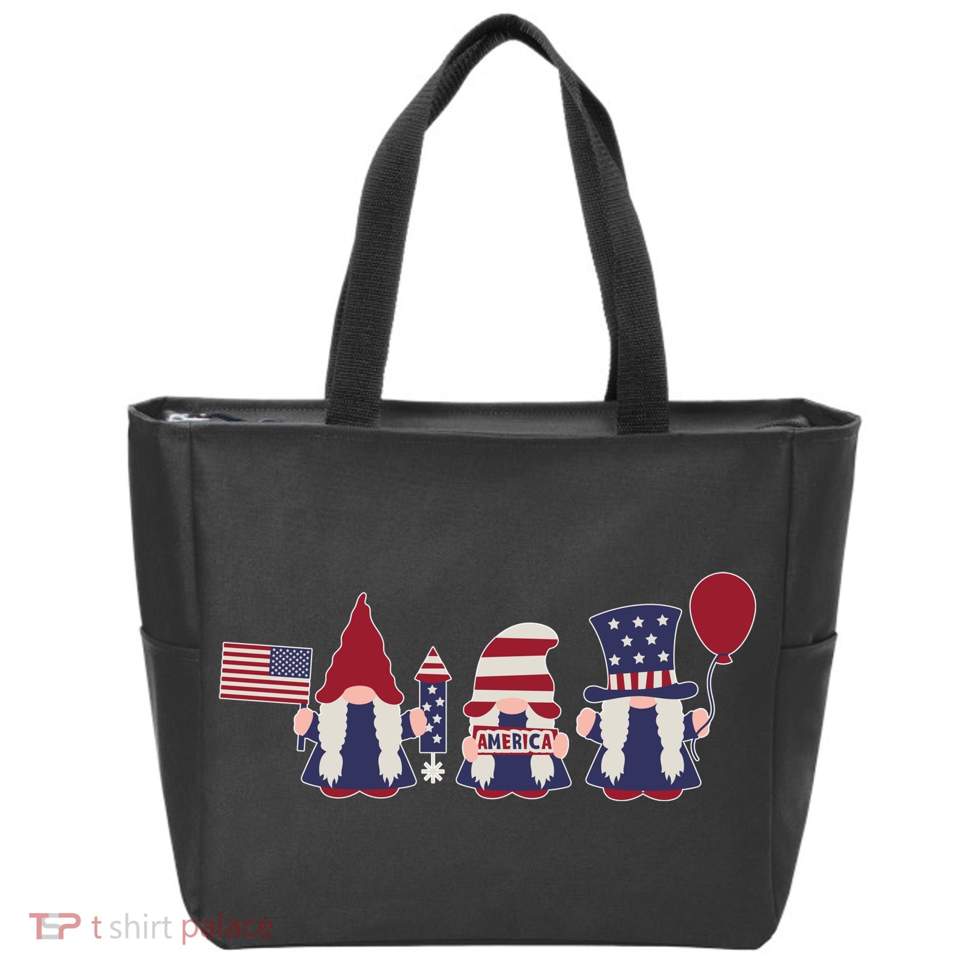 American Lawn Gnomes USA Go America Tote Bag