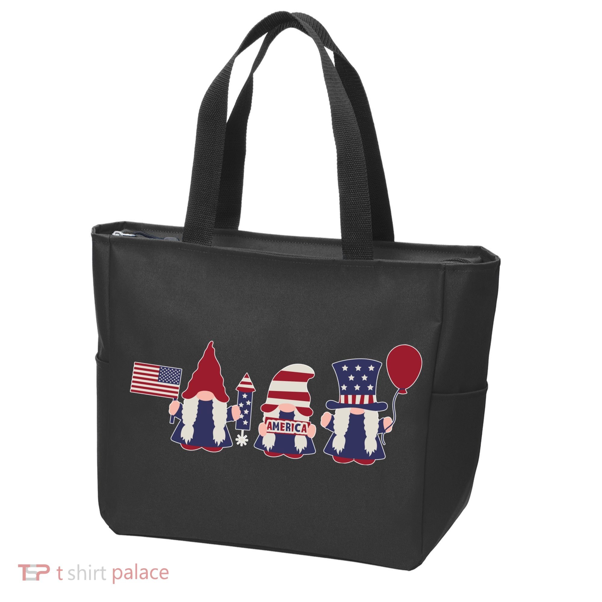 American Lawn Gnomes USA Go America Tote Bag