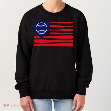 American League Baseball Flag Women's Sweatshirt