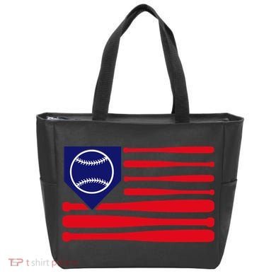 American League Baseball Flag Tote Bag