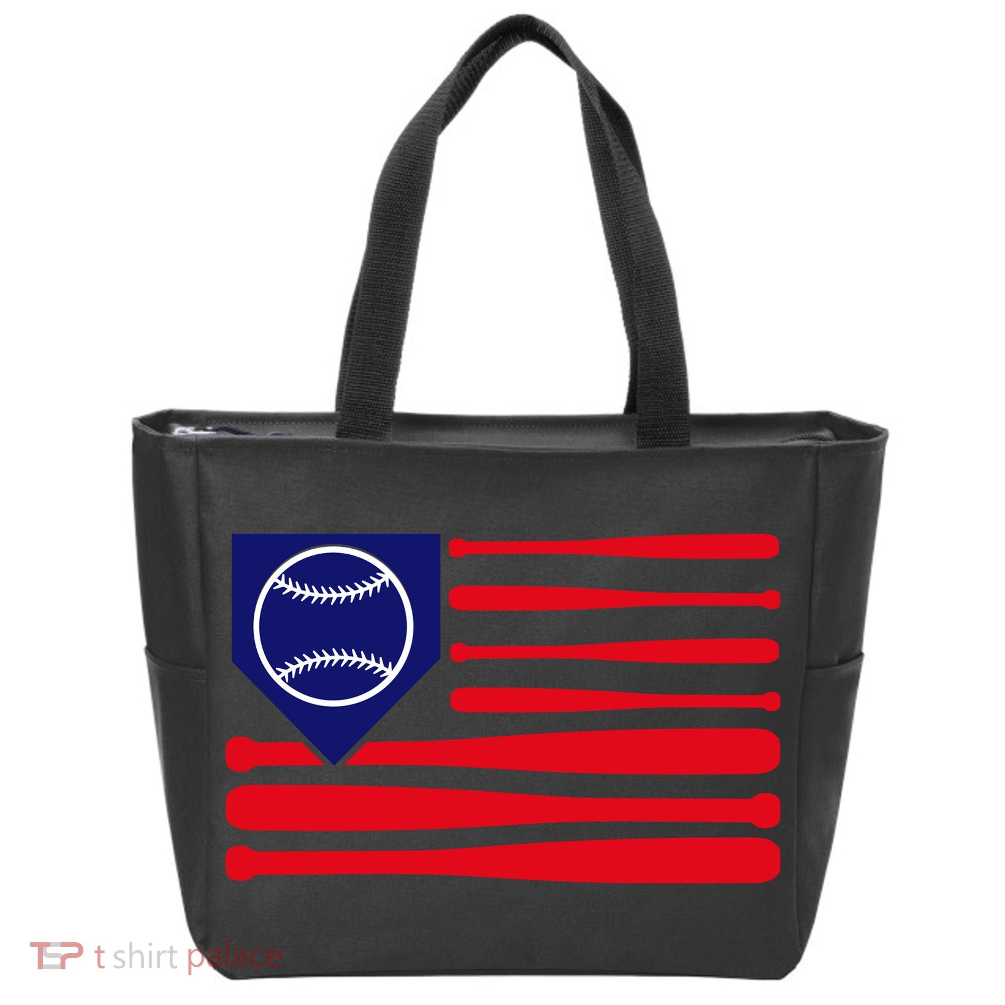 American League Baseball Flag Tote Bag