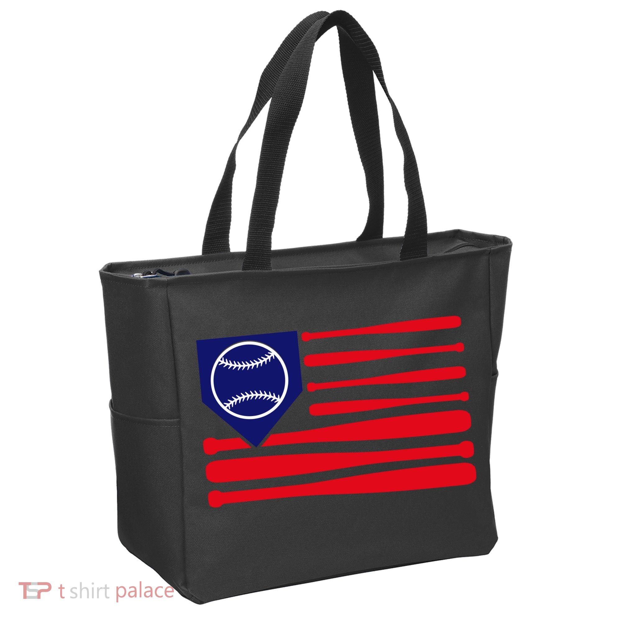 American League Baseball Flag Tote Bag