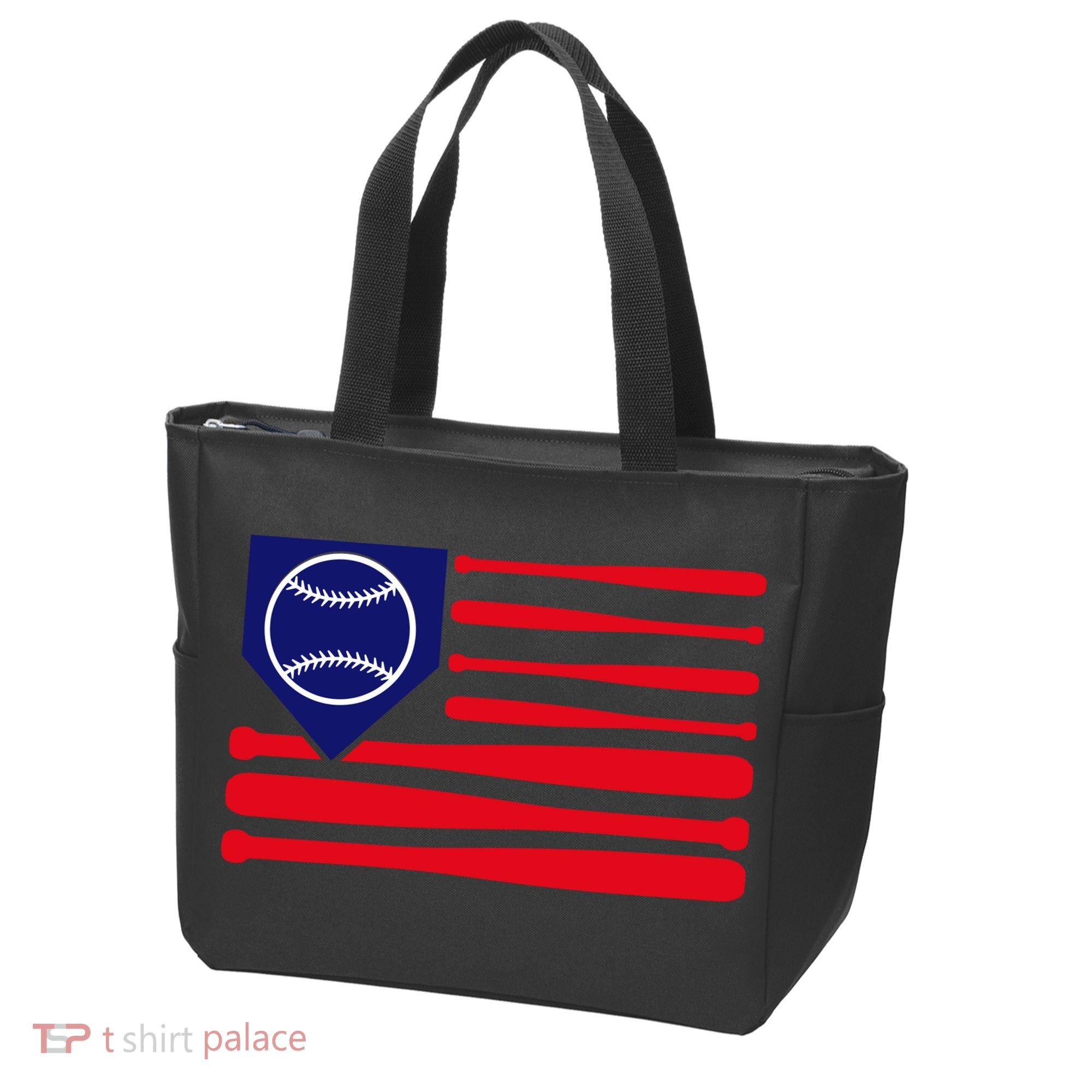 American League Baseball Flag Tote Bag