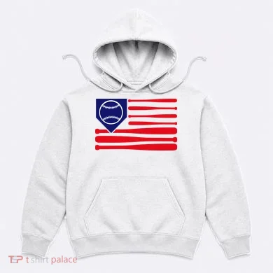 American League Baseball Flag Hoodie