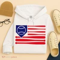 American League Baseball Flag Hoodie thumb 4