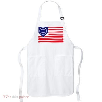 American League Baseball Flag Apron