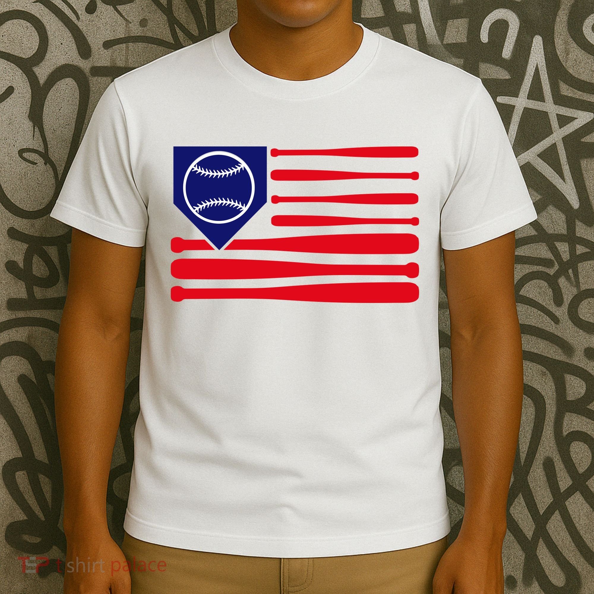 American League Baseball Flag T-Shirt