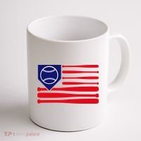 American League Baseball Flag Coffee Mug thumb 1