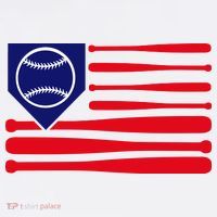 American League Baseball Flag Beanie thumb 2