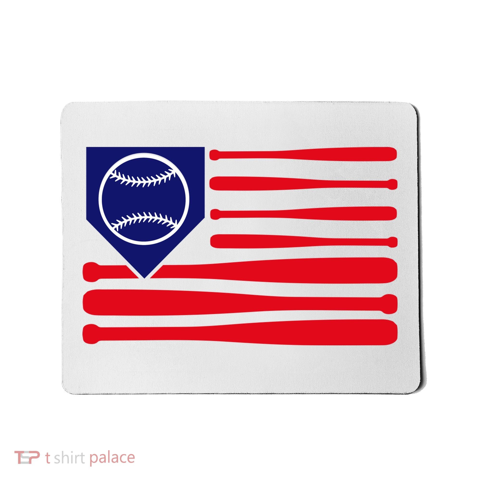 American League Baseball Flag Mousepad