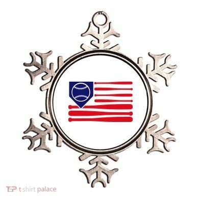 American League Baseball Flag Ornament