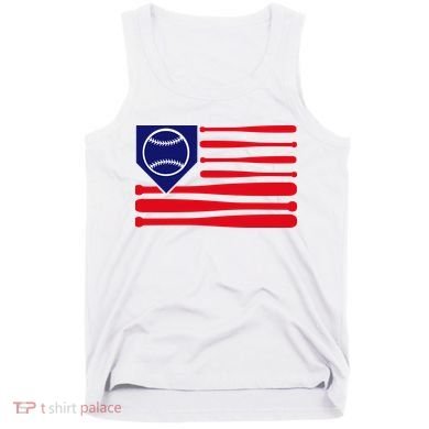 American League Baseball Flag Tank Top