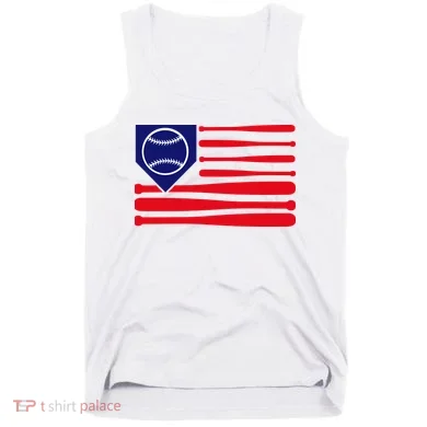 American League Baseball Flag Tank Top