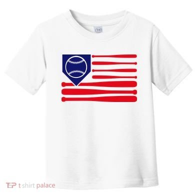 American League Baseball Flag Toddler T-Shirt