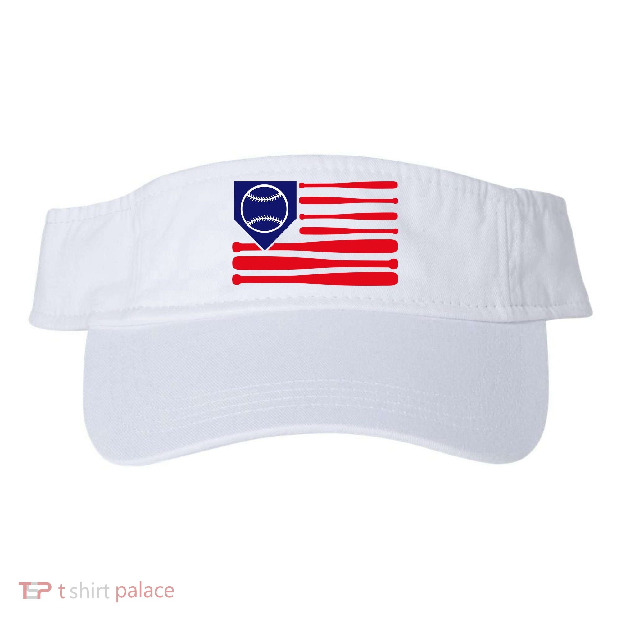 American League Baseball Flag Visor