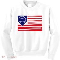 American League Baseball Flag Kids Sweatshirt thumb 0