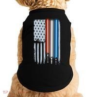 American Lightsaber Flag Doggie Tank thumb 0