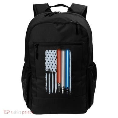 American Lightsaber Flag Backpack