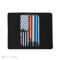 American Lightsaber Flag Mousepad thumb 0