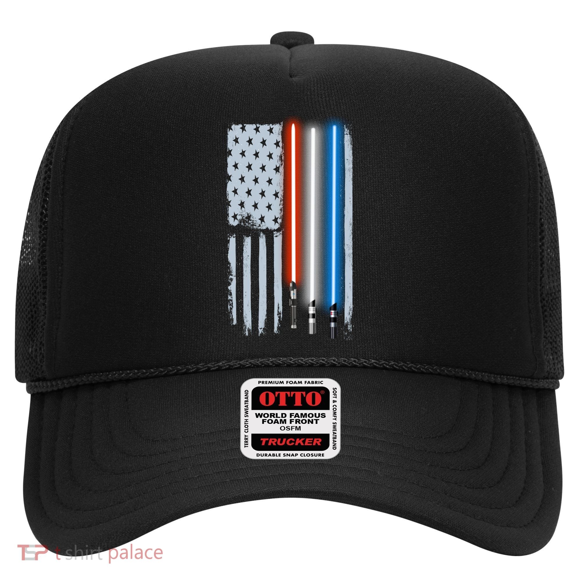 American Lightsaber Flag Hat