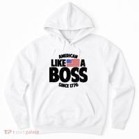 American Like A Boss Since 1776 Hoodie thumb 0